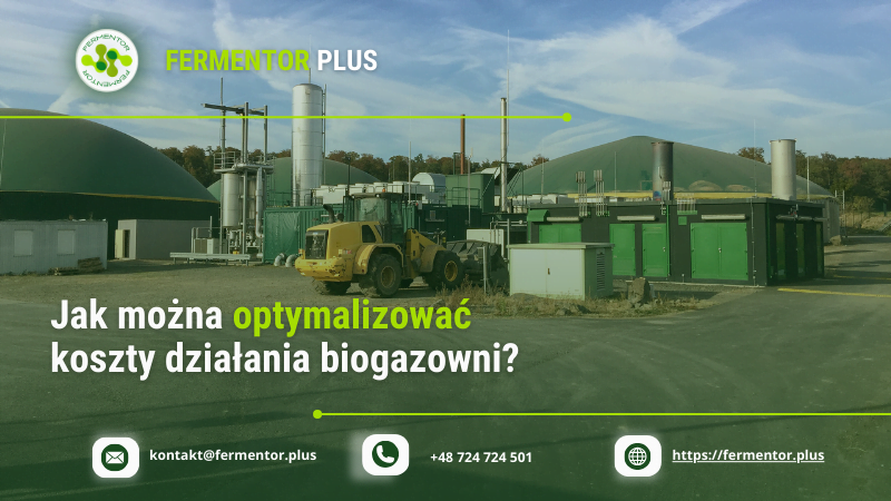 optymalizacja kosztów biogazownia