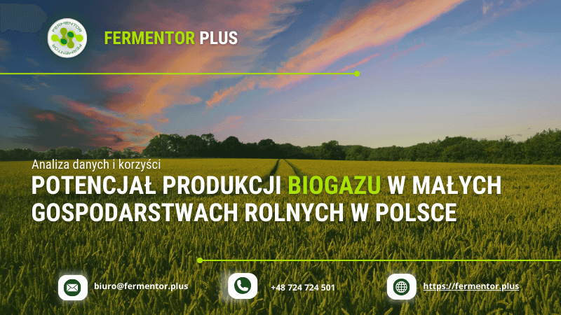 male gospodarstwa rolne biogaz