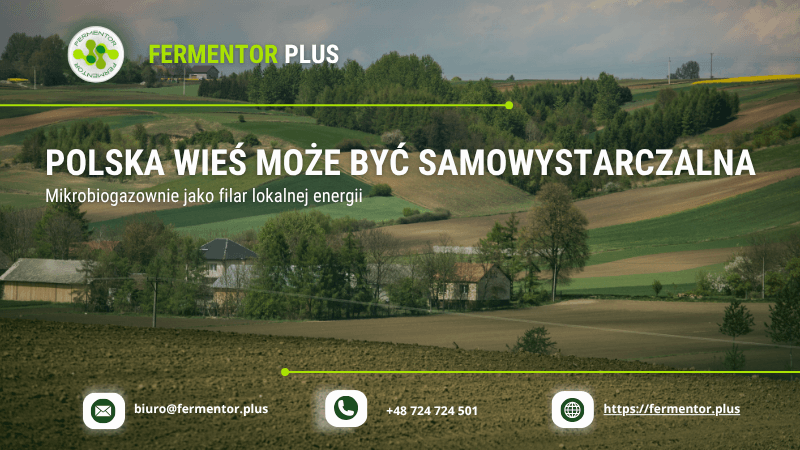 polska wies mikrobiogazownia