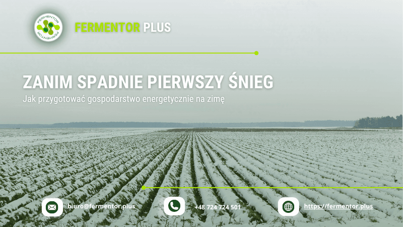 zanim spadnie snieg mikrobiogazownia