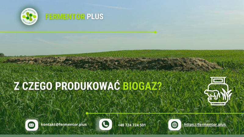 z czego produkowac biogaz