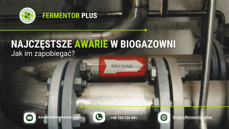 awarie w biogazowni