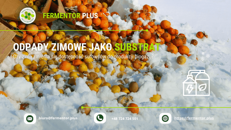 Odpady zimowe jako substrat
