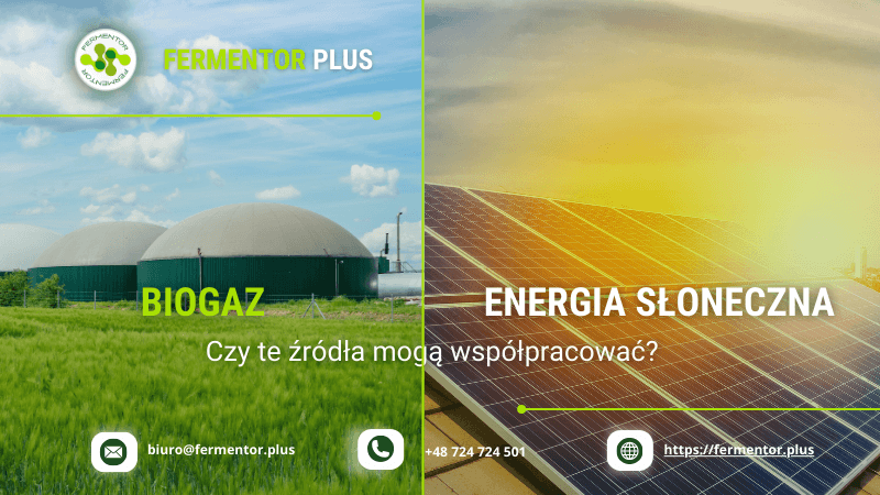 Biogaz a energia słoneczna