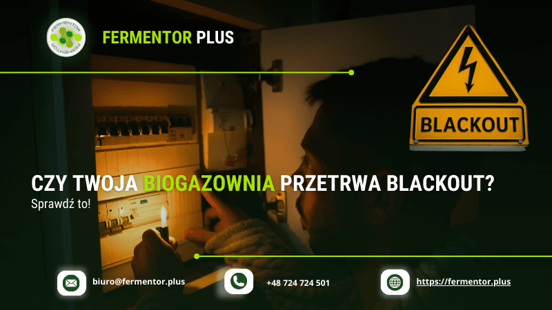 czy biogazownia przetrwa blackout