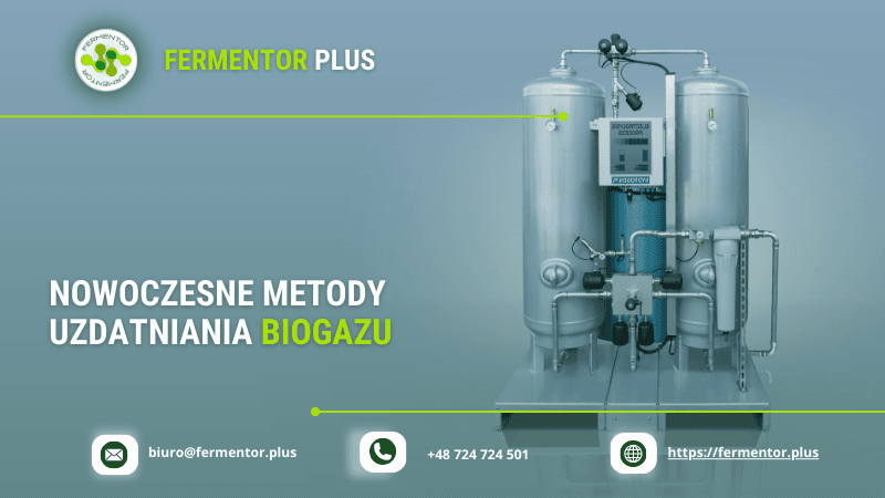 nowoczesne metody uzdatniania biogazu