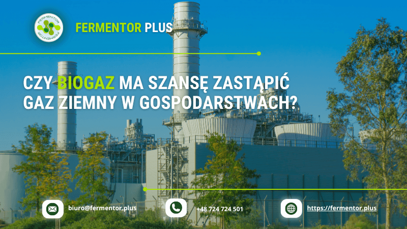 Czy biogaz ma szansę zastąpić gaz ziemny w gospodarstwach?