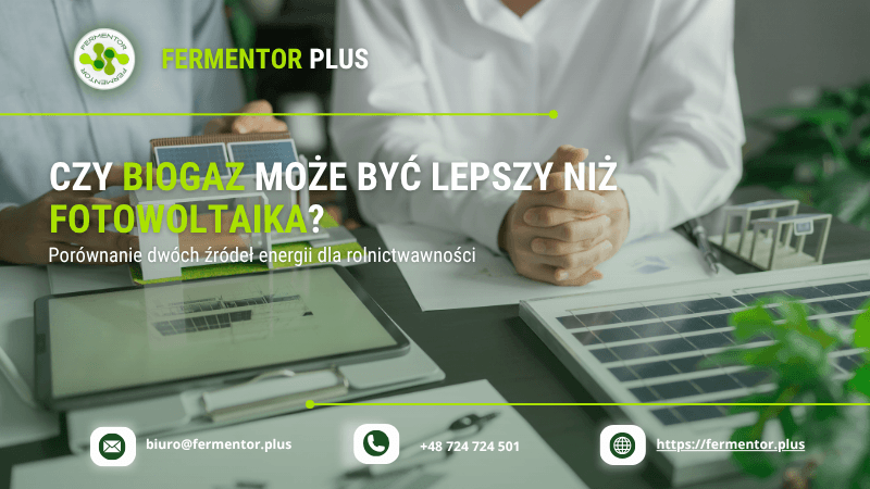 Czy biogaz moze byc lepszy niz fotowoltaika