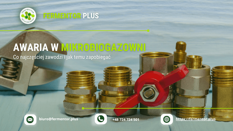 awarie w mikrobiogazowni