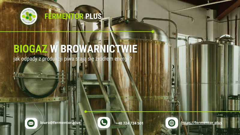 Biogaz w browarnictwie – jak odpady z produkcji piwa stają się źródłem energii