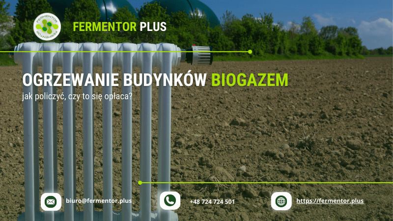 ogrzewanie biogazem
