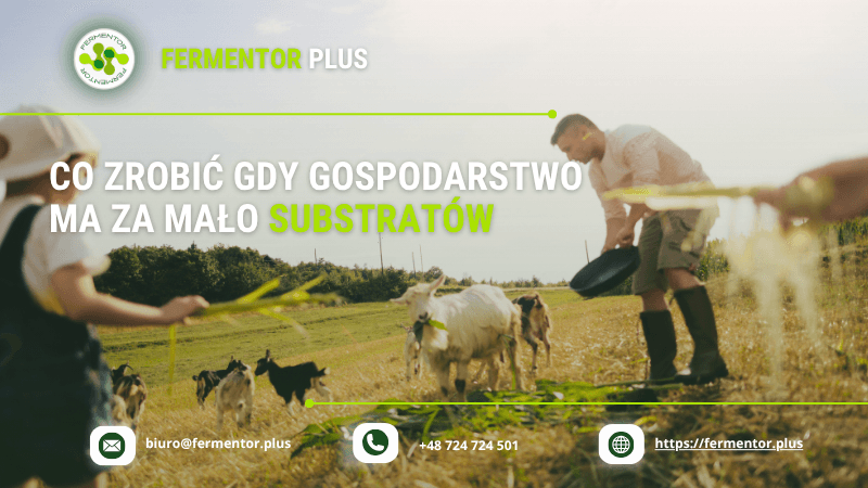 Co zrobić, gdy gospodarstwo ma za mało substratów na mikrobiogazownię?